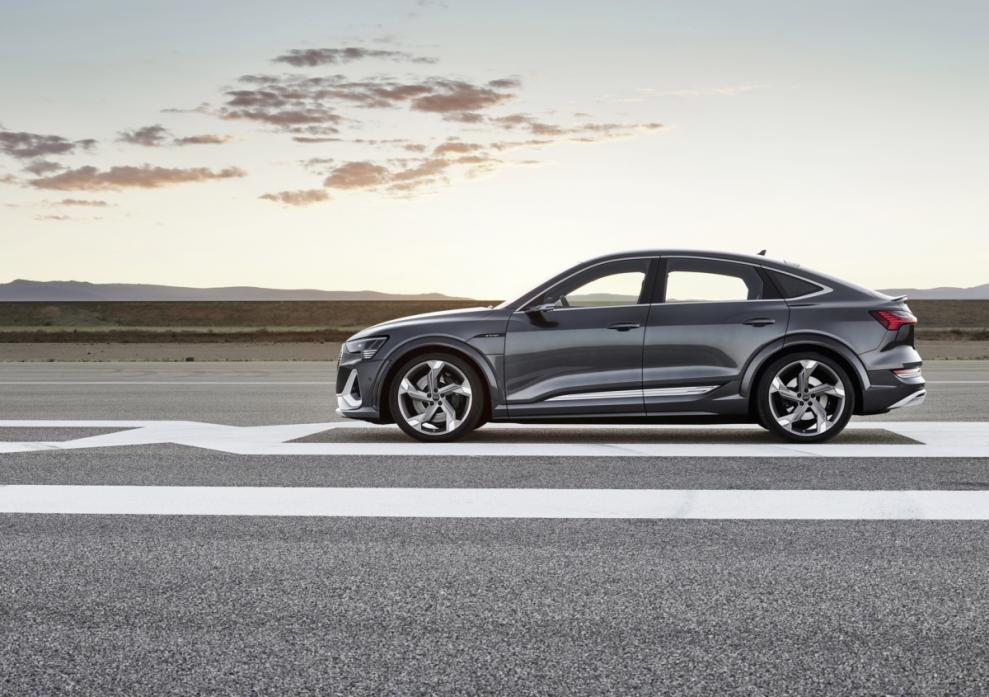 On the road: The new Audi e-tron Sportback