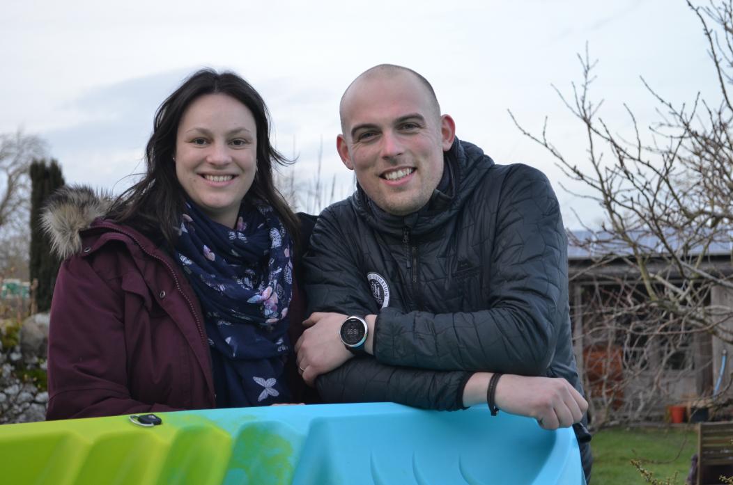 ONLINE SUCCESS: Rob and Abi Atkinson one year after starting their outdoor activities business are full of positivity for the future