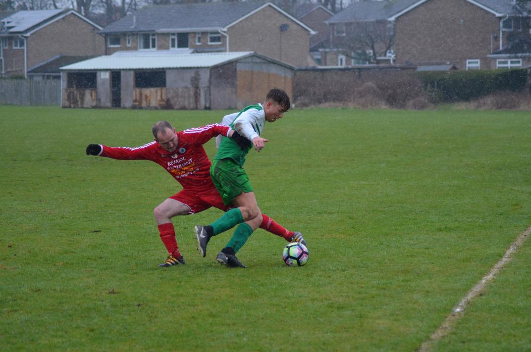 Richard Hinton in action for Bowes