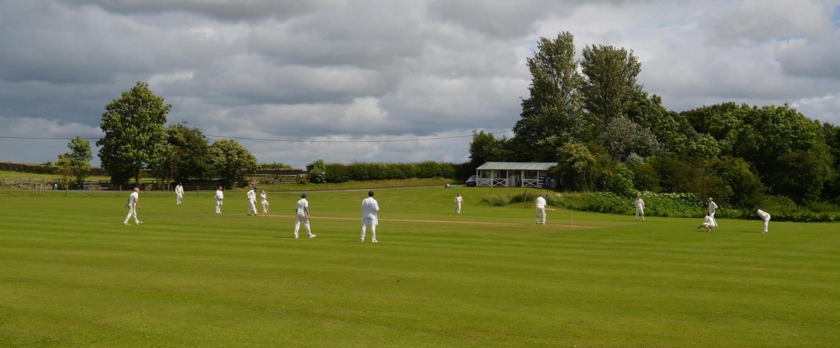IN ACTION:  The picturesque Aldbrough St John ground. Having taken the title in last season’s revamped Covid-affected season, Aldbrough will be among the favourites for honours this season