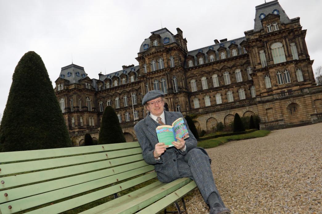 TRAVEL STORY: Author Raphael Wilkins in the grounds of Bowes Museum