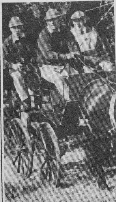 Prince Philip at the driving trials at Streatlam
