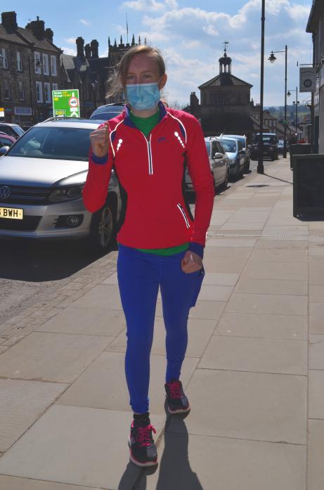 FUNDRAISER: Erica Dixon has put on her running shoes for her next charity challenge