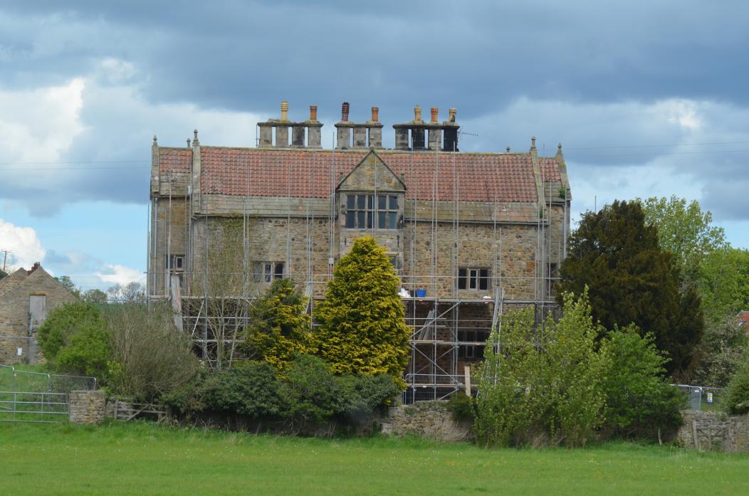 RUNDOWN: Work is due to start on repairs to the grade I listed Gainford Hall. A group representing a cross section of the village has been convened to work with owner Raby Estate’s on what to do with the hall in future