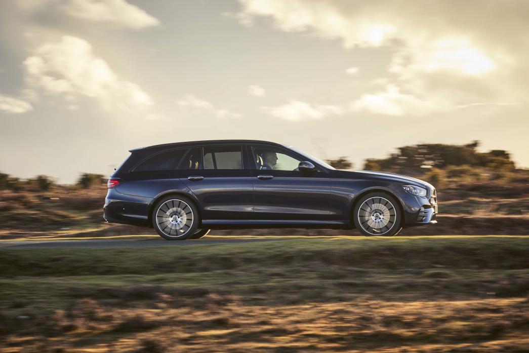 On the road: The new Mercedes E300 Estate