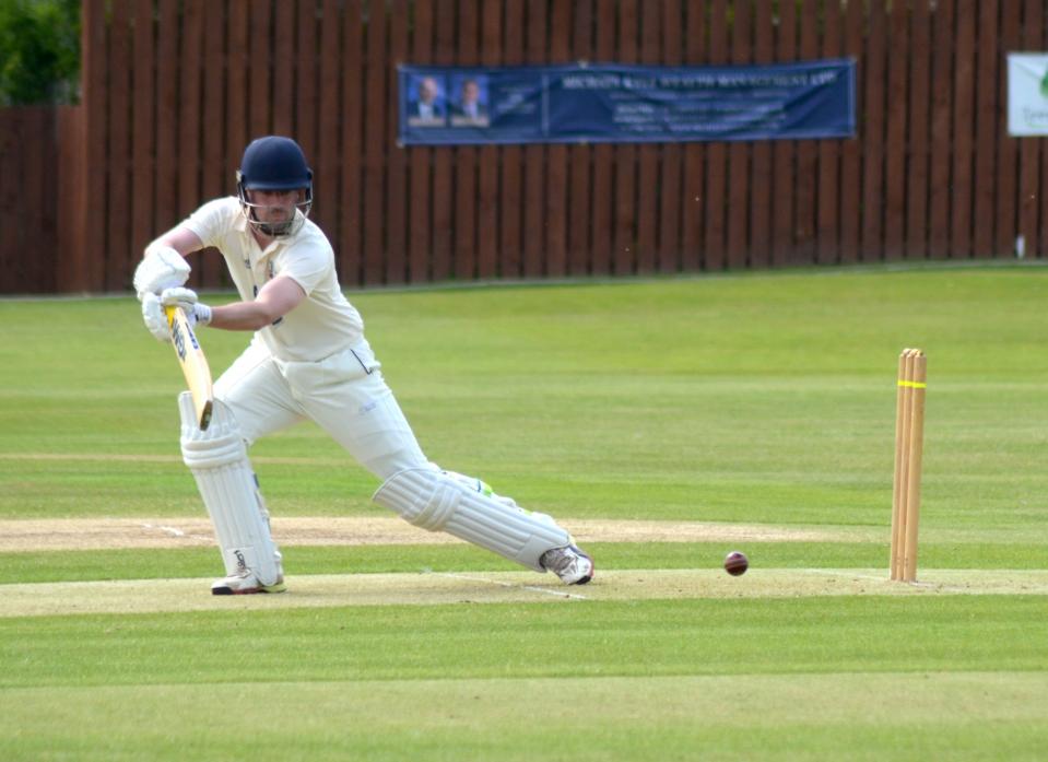 HALF CENTURY: James Clarkson in action for Barney