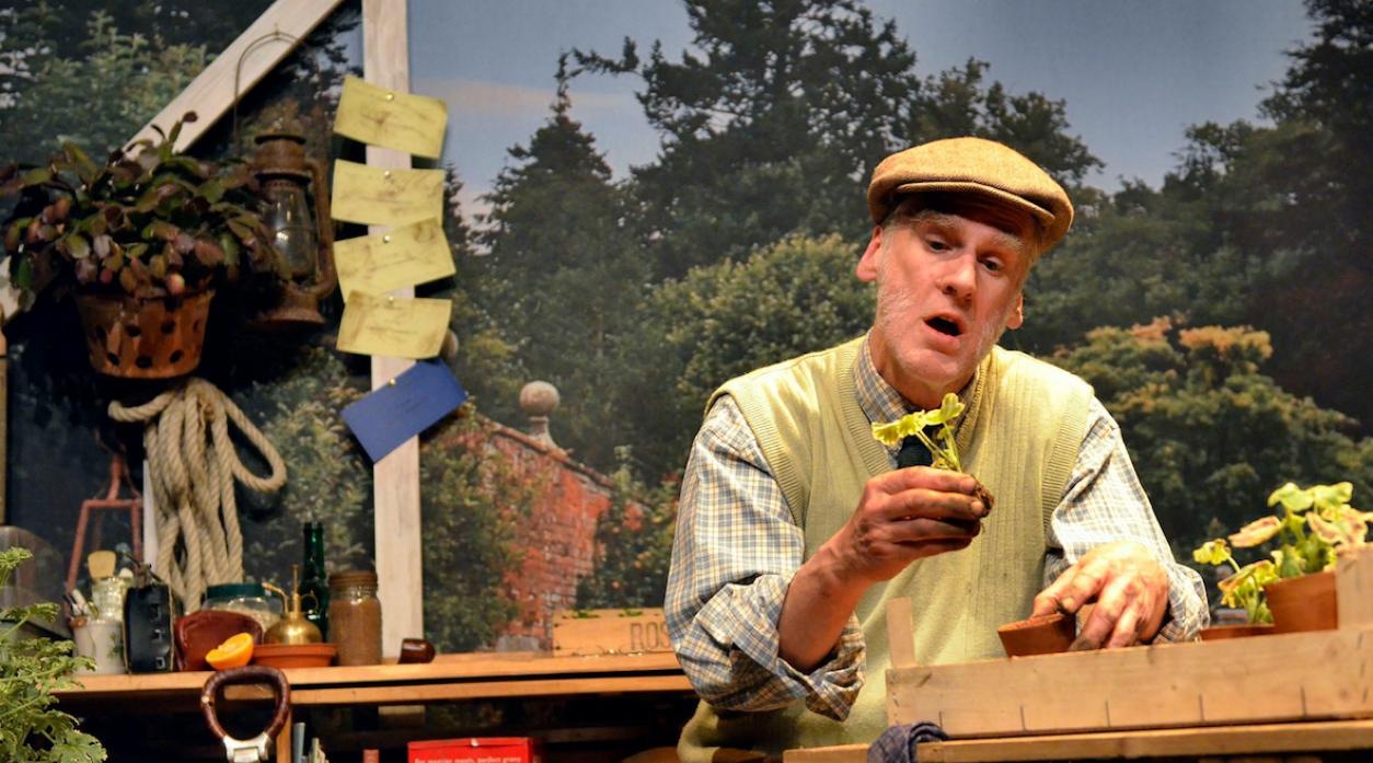 LOOKING BACK: Actor Peter MacQueen will bring Old Herbaceous to life at the Scarth Hall