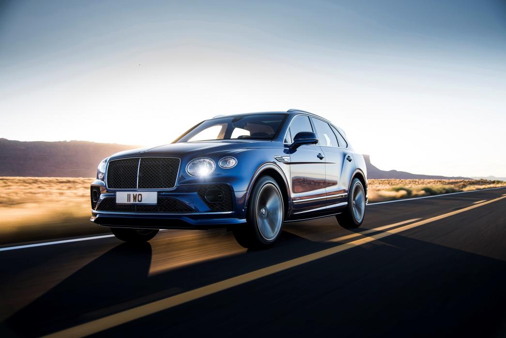 On the road: The new Bentley Bentayga