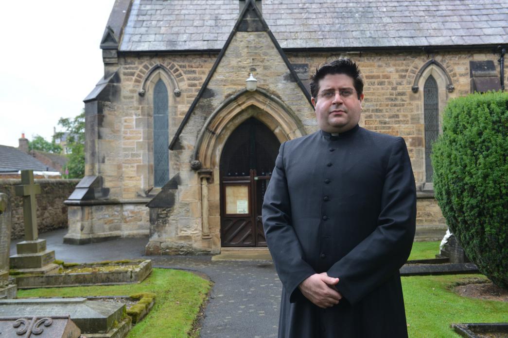 DALE MOVE: Fr Thomas Mason has been appointed as the new Catholic parish priest for Barnard Castle and Gainford