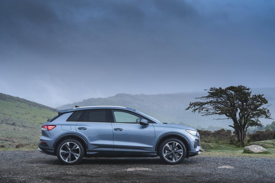 On the road: The new Audi Q4 e-tron