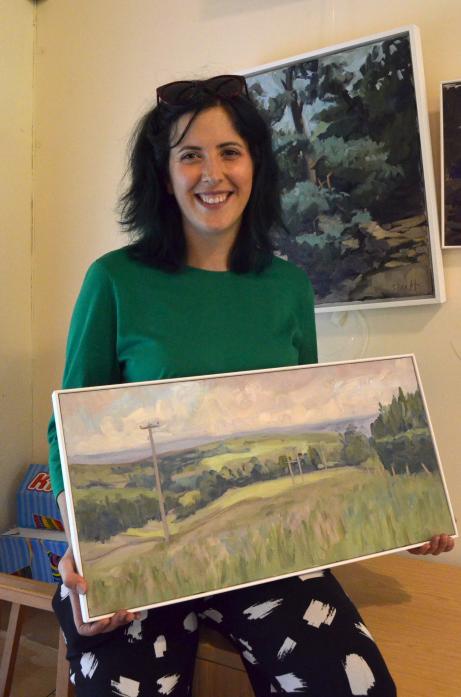 LIGHT TOUCH: Susanna Heath is one of the four artists showing work at the Plein Air North East exhibition at Bowlees Visitor Centre