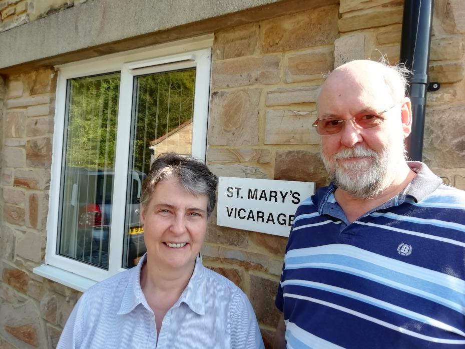 LOOKING BACK: Mary Steventon’s “job” as vicar’s wife ends with the retirement of husband Ken at the end of September
