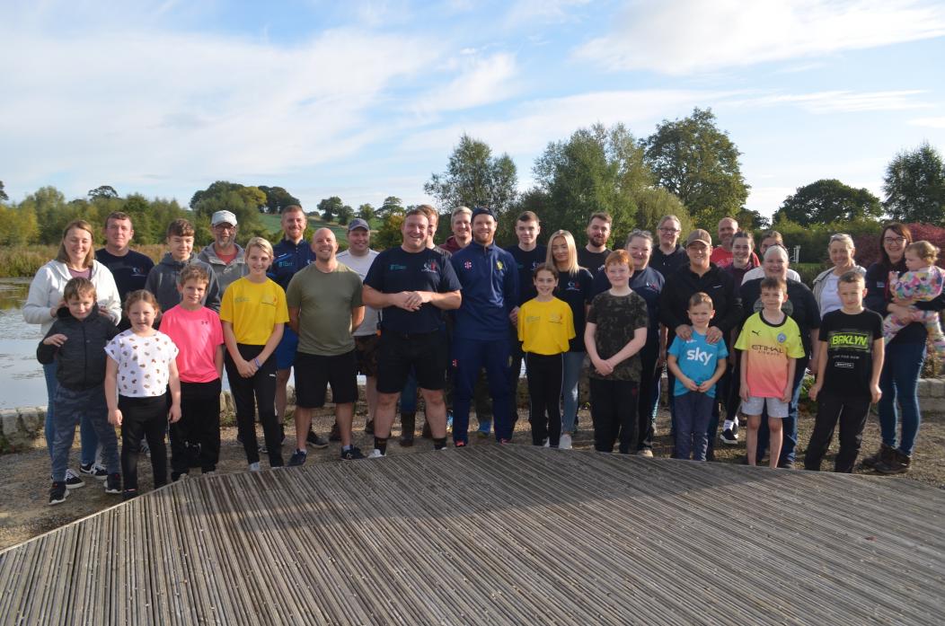 MENTAL HEALTH: Tommy Lowther and his Sporting Force team held a weekend residential at The Hub in Barnard Castle with about 60 former service personnel