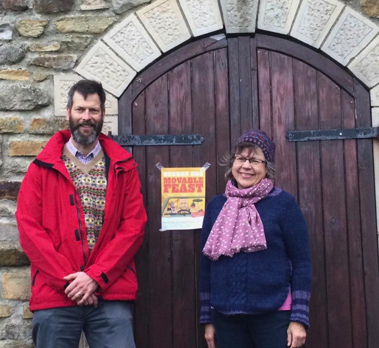 SPECIAL CONNECTION: Mickleton Village Hall Highlights promoters Simon and Libby Thompson