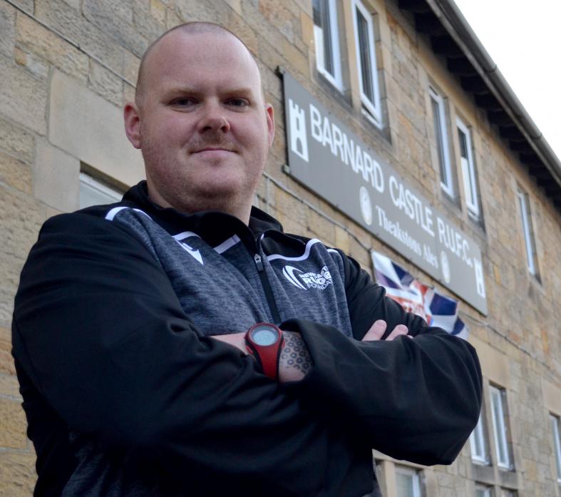NEW FACE: Development officer Andy Reynolds is aiming to get more people playing rugby
