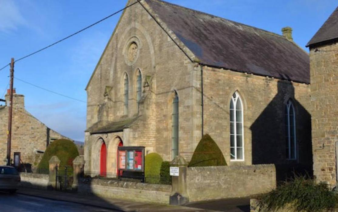 BIG PLANS: The former Methodist chapel in Cotherstone