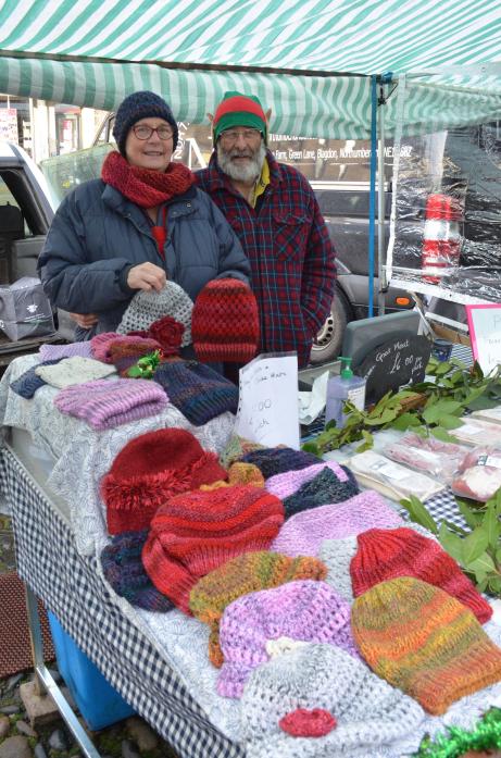 FOND FAREWELL: Rob and Margaret Stanbridge will be trading for the final time at Saturday’s Barnard Castle Farmers’ Market