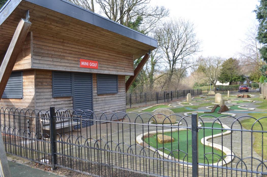 REVAMP: Improvements to Barnard Castle’s mini-golf course would be paid for by profits generated since it was opened in 2014