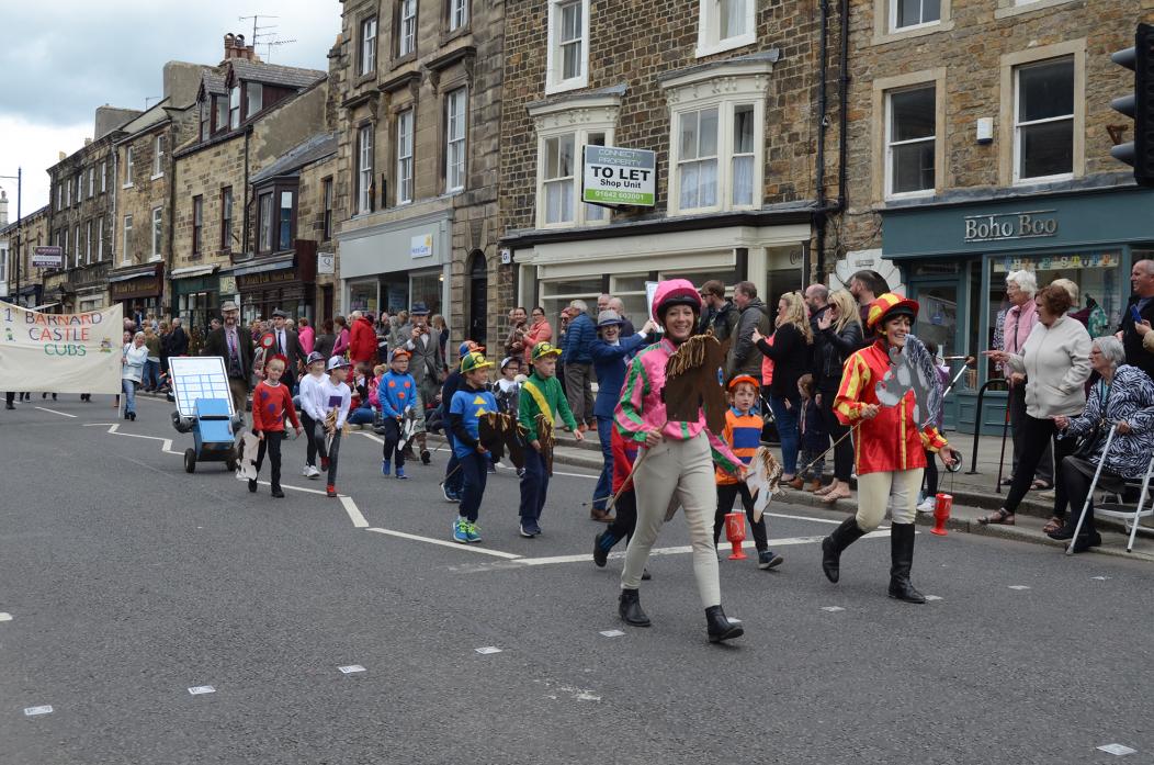 BIG DAY OUT: The Barnard Castle Meet parade brings the town to a standstill. The event has cancelled for the past two years due to Covid but organisers are planning for its return this summer