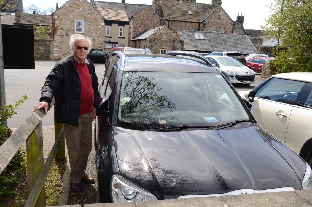 NEED A LIFT? Barningham’s Robin Brooks is seeing whether dale folk would be interested in a car share scheme