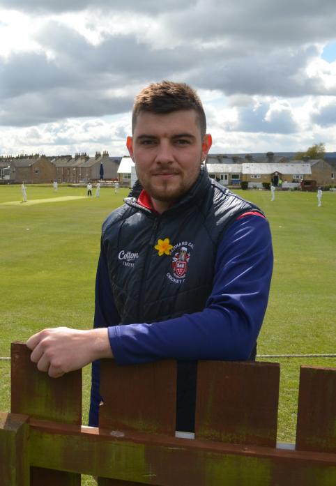 MAN ON A MISSION: Josh Bousfield wants to ensure young cricketers have the same opportunities he enjoyed