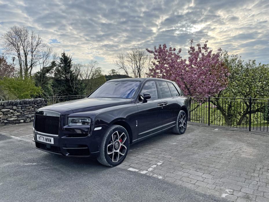 On the road: The new Rolls-Royce Cullinan Black Badge