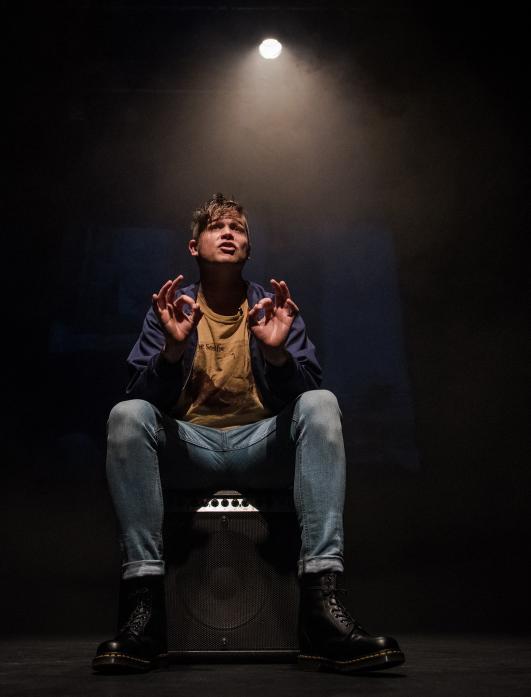 IN THE SPOTLIGHT: Luke Wright brings his critically-acclaimed verse play Frankie Vah to The Witham tonight, Thursday