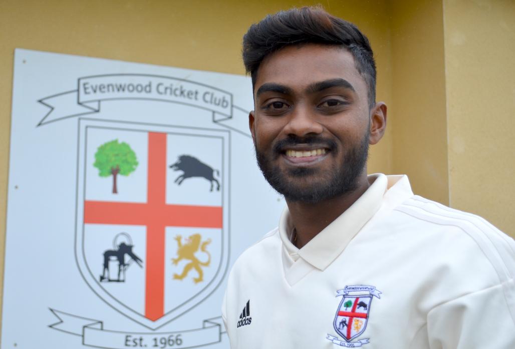 ALL SMILES: Sri Lankan batting all-rounder Sawan Kankanange has joined Evenwood for the summer TM pic