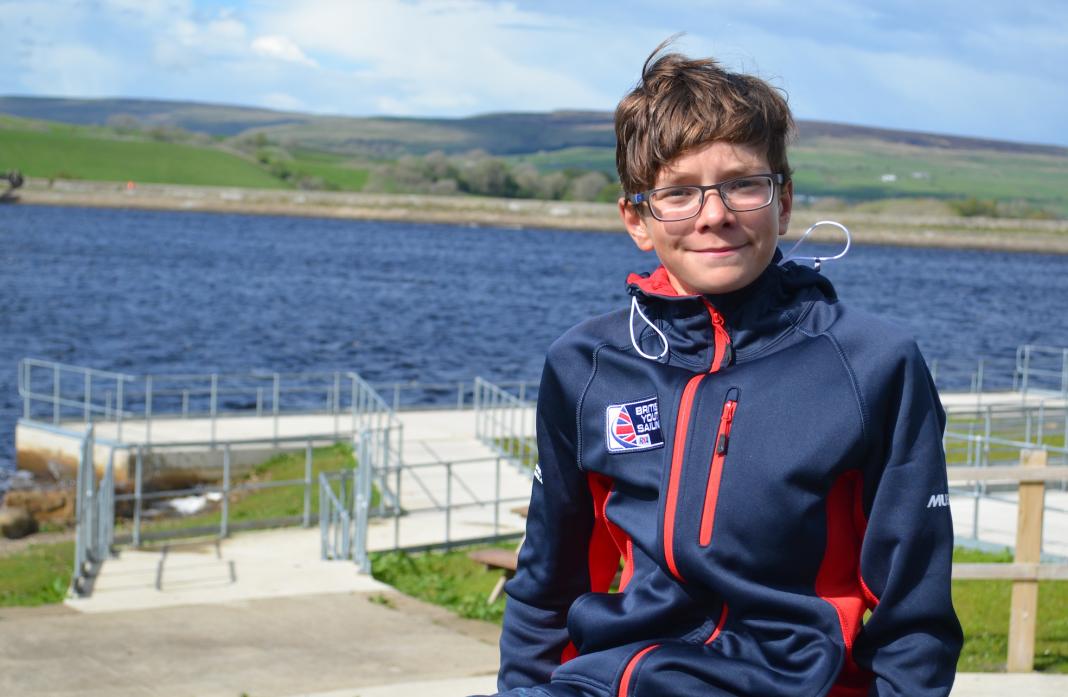 BUSY SUMMER: Toby Waggett has been selected for the GB Optimist development team     TM pic