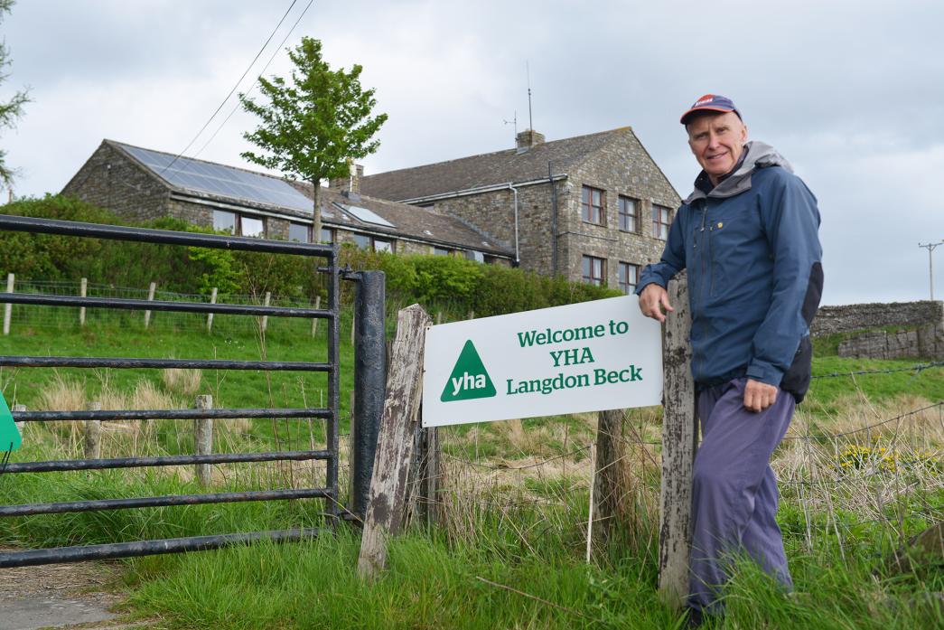 GREAT OUTDOORS: Mountaineer Alan Hinkes is promoting YHA’s Langdon Beck Hostel which was hard hit by the pandemic 						   								     TM pic