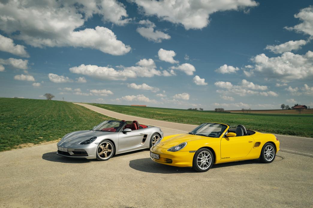 On the road: The Porsche Boxster 25th Anniversary