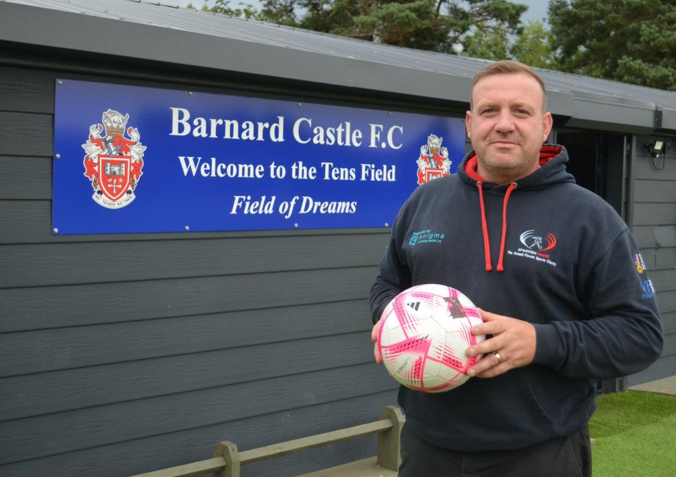 NEW ERA: Tommy Lowther will lead Barnard Castle FC in their first Wearside League campaign, which kicks off on August 20 TM pic
