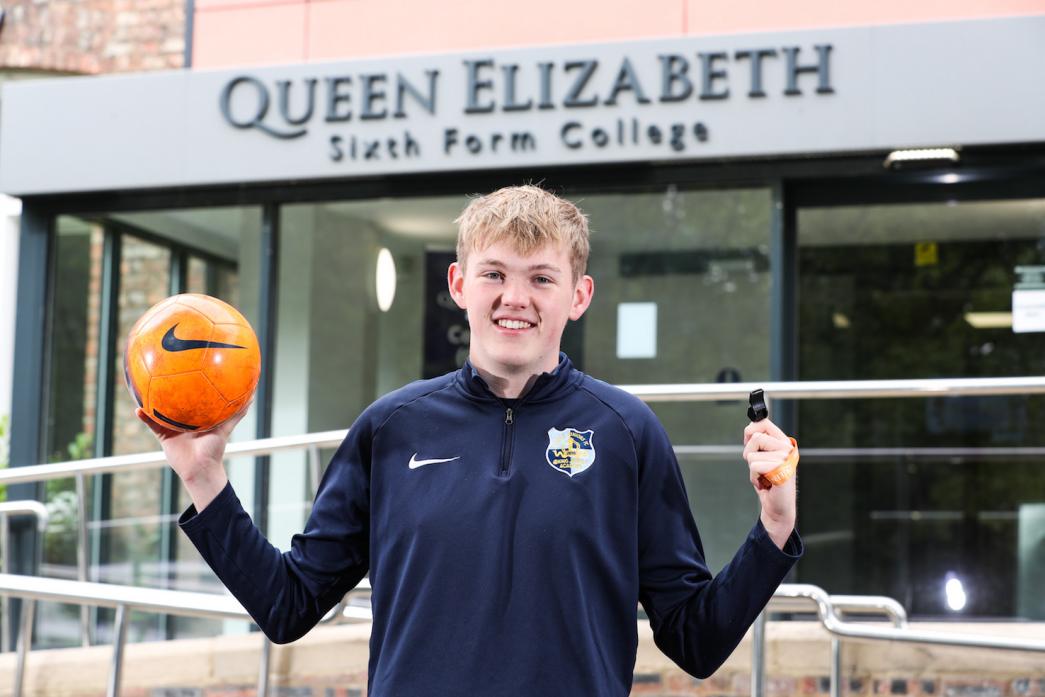 FIELD OF DREAMS: Cameron Burn, from Cockfield, who is hoping to become a sports coach