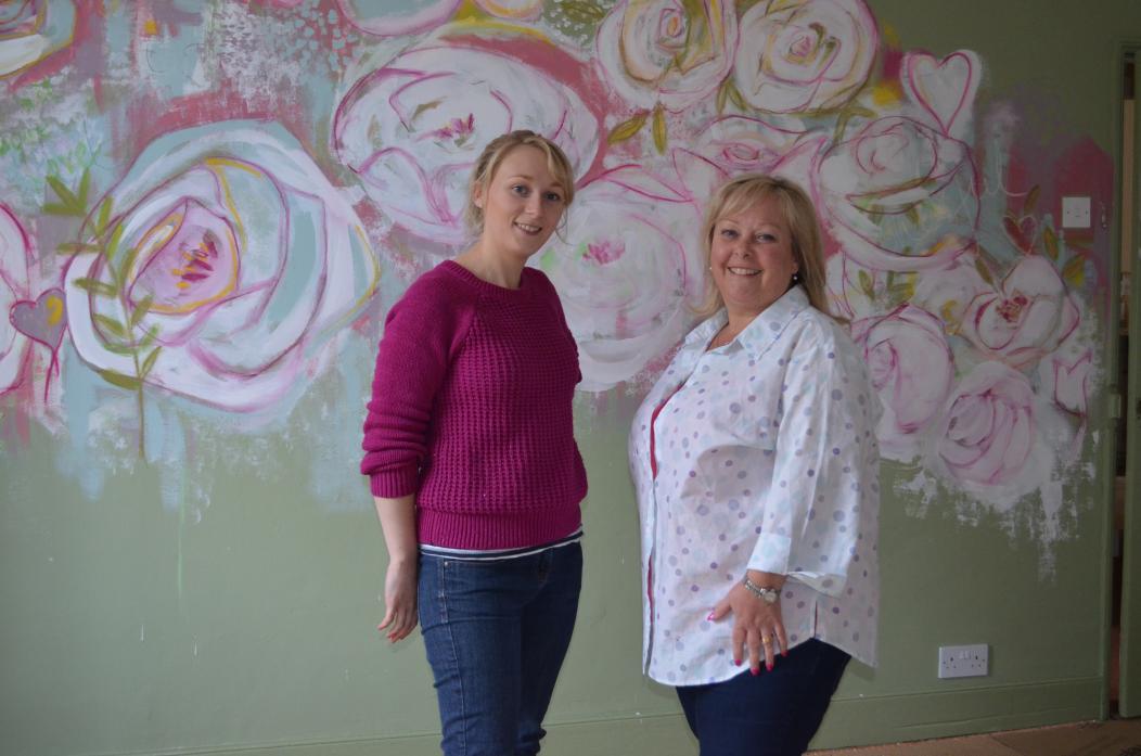 GRAND DESIGNS: Mother and daughter Dawn Wilson and Chloe Wright are looking forward to welcoming guests to Winstonberry, a boutique cafe, shop and holiday accommodation opening in Gainford later this month