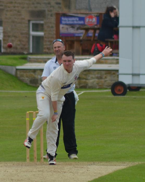 WICKET TAKER: Out of form with the bat, Alasdair Appleby bagged his second five wicket haul of the season