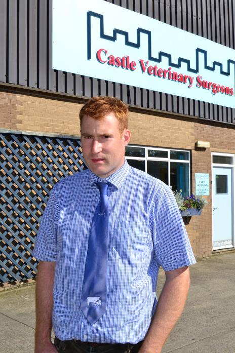 EYE OUT: Will Barker, from Castle Vets, wants farmers to test for liver fluke at this time of year