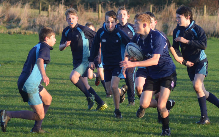 Schools lock horns as part of rugby development scheme