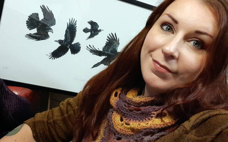Catch a glimpse of Holly’s art at Bowlees