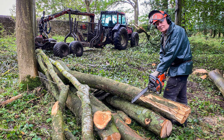 Award recognises Hamish’s dedication to forestry work