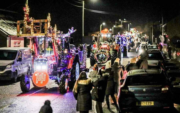 Tractor run to light up Christmas